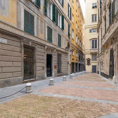 Centro Storico Caruggi 2Min Acquario Pellicceria Superior Loft Palazzo Rolli Apartment Genoa Luaran gambar