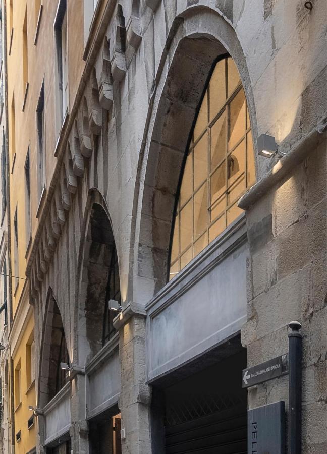 Centro Storico Caruggi 2Min Acquario Pellicceria Superior Loft Palazzo Rolli Apartment Genoa Luaran gambar
