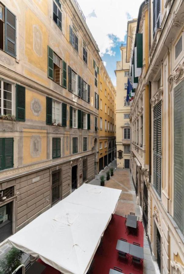 Centro Storico Caruggi 2Min Acquario Pellicceria Superior Loft Palazzo Rolli Apartment Genoa Luaran gambar