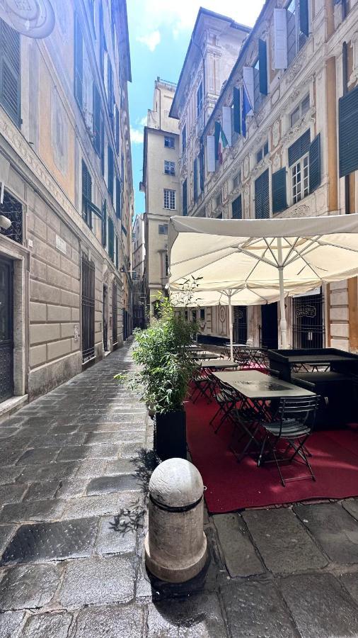 Centro Storico Caruggi 2Min Acquario Pellicceria Superior Loft Palazzo Rolli Apartment Genoa Luaran gambar