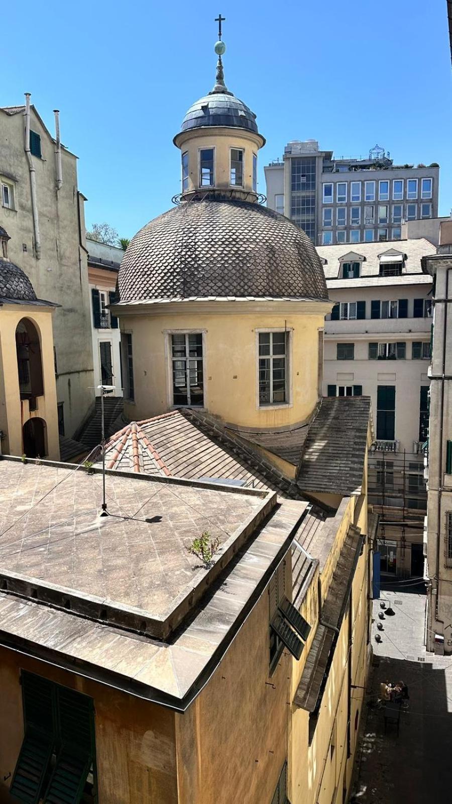 Centro Storico Caruggi 2Min Acquario Pellicceria Superior Loft Palazzo Rolli Apartment Genoa Luaran gambar