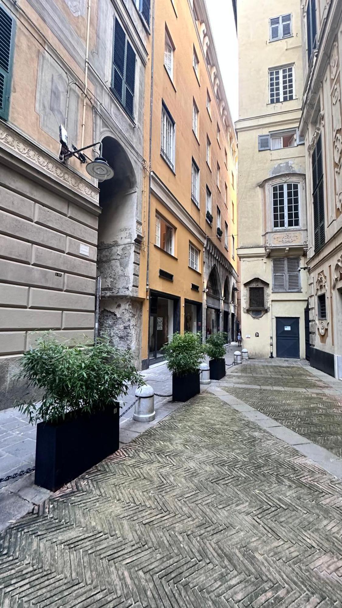 Centro Storico Caruggi 2Min Acquario Pellicceria Superior Loft Palazzo Rolli Apartment Genoa Luaran gambar