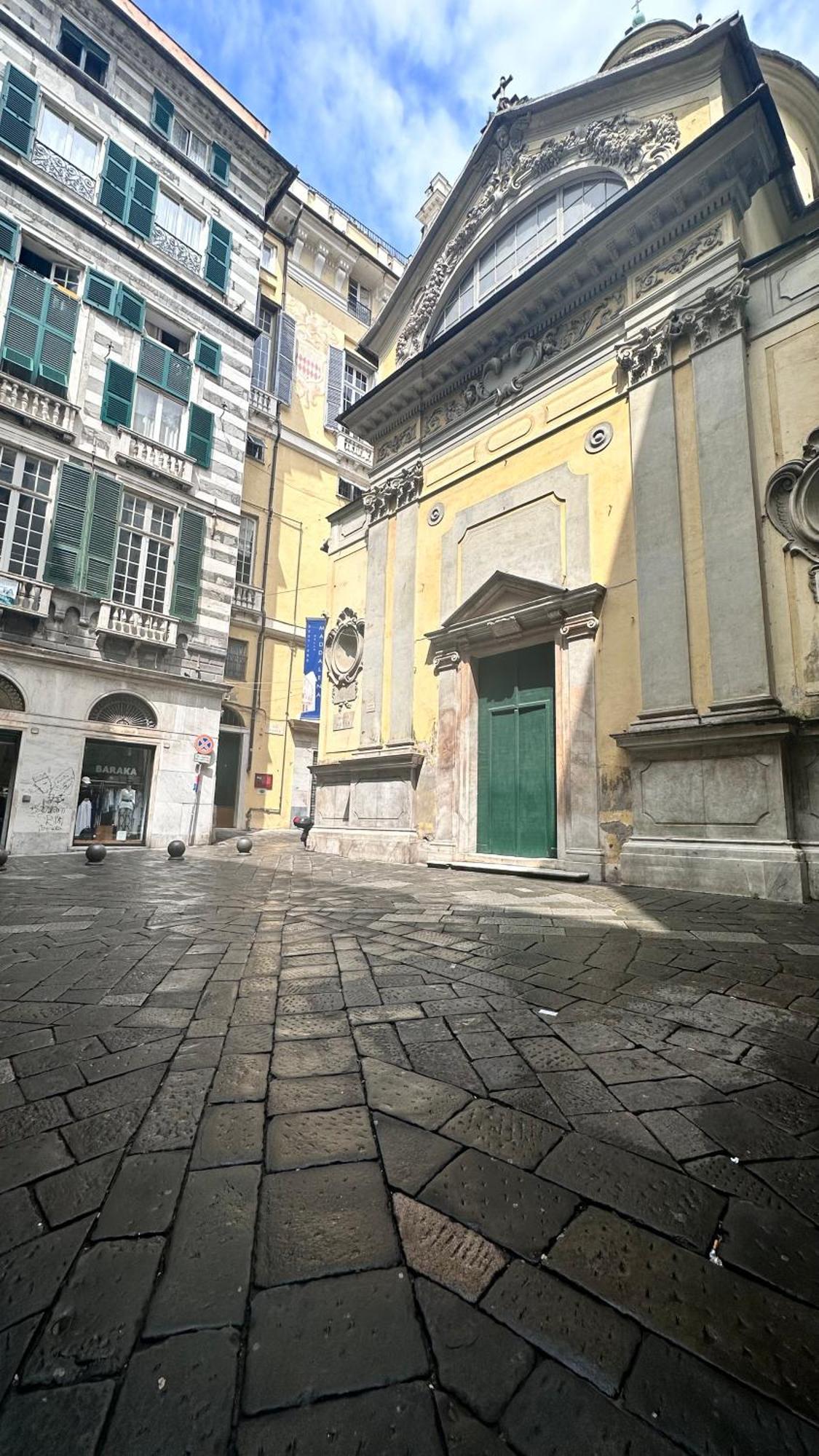 Centro Storico Caruggi 2Min Acquario Pellicceria Superior Loft Palazzo Rolli Apartment Genoa Luaran gambar