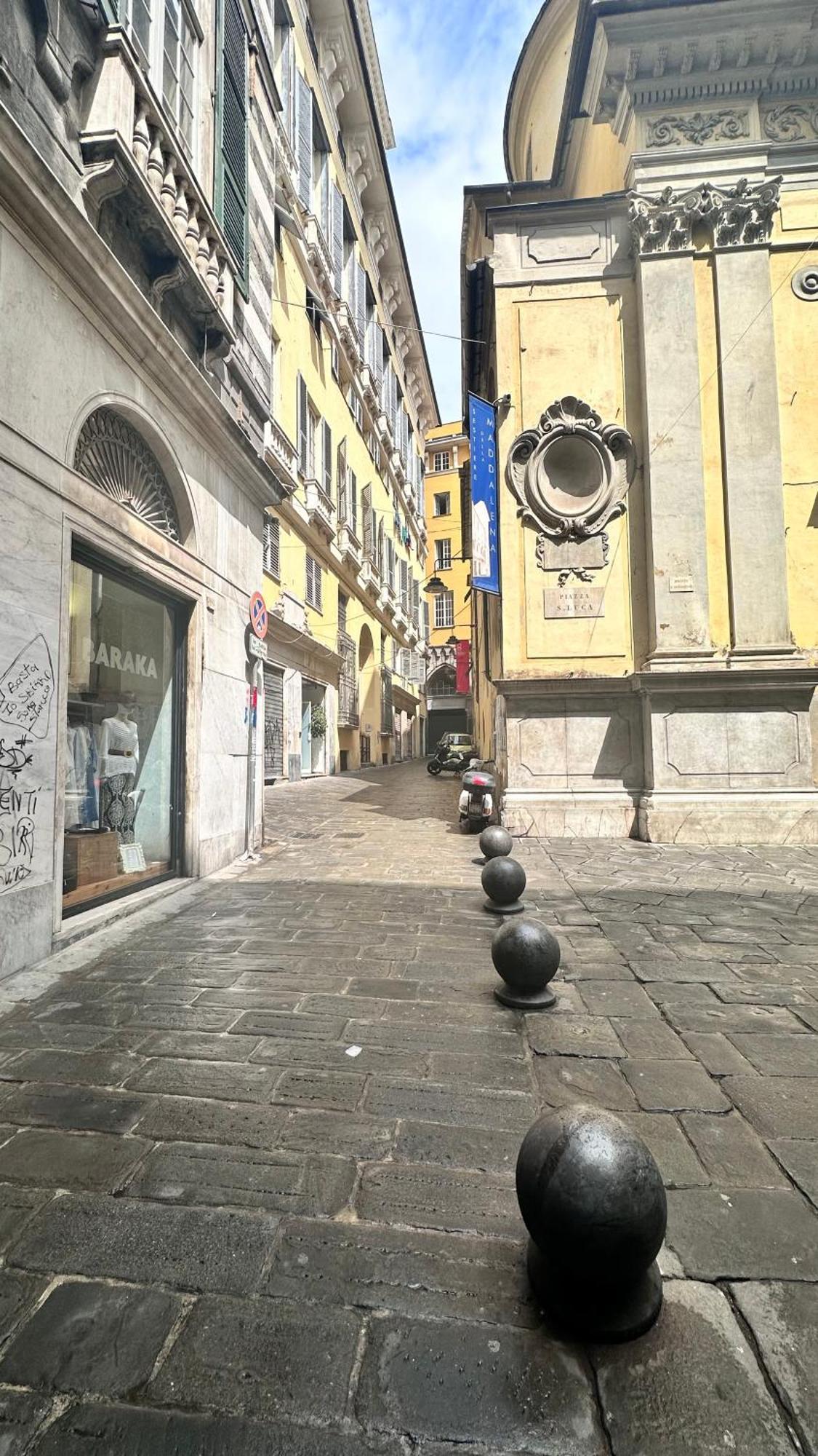 Centro Storico Caruggi 2Min Acquario Pellicceria Superior Loft Palazzo Rolli Apartment Genoa Luaran gambar